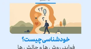 تعریف خودشناسی به زبان ساده+ فواید، روش ها و چالش ها 2 تصویری از مفهوم خودشناسی با طرح ذهن و پرسشها؛ معرفی فواید و روش های خودشناسی برای رشد فردی