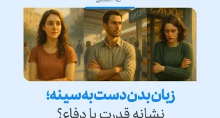 زبان بدن دست به سینه ؛ نشانه قدرت یا دفاع؟ 10 تصویر افرادی که زبان بدن دست به سینه دارند، که نشاندهنده احساس دفاع یا عدم اعتماد است. زبان بدن در موقعیتهای اجتماعی و ارتباطی مهم است.