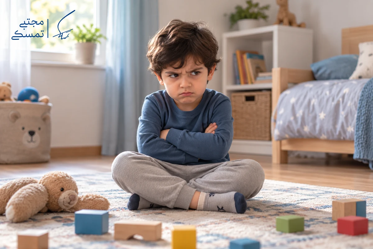 کودک خشمگین و عصبانی